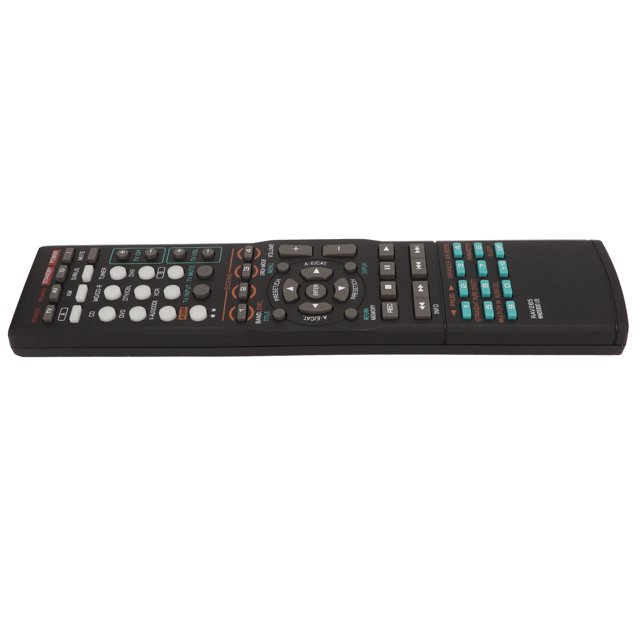 Télécommande de Récepteur AV, Télécommande de Remplacement Accès Facile RAV285 WN05830 US Résistance à l'Usure Touches Élastiques pour 6160 pour RX V663BL