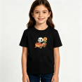 thumbnail image 2 of Girls Graphic Tees Panda Strawberry Cart Kids T Shirt Cute Fruit Tee 100% Cotton Short Sleeve Soft Tops 4-13Y, 2 of 5