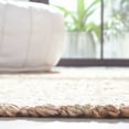 thumbnail image 3 of SAFAVIEH Cape Cod Kristen Distressed Runner Rug, Natural/Purple, 2'3" x 8', 3 of 10