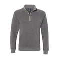 thumbnail image 2 of J. America - Triblend Quarter-Zip Sweatshirt - 8869, 2 of 3
