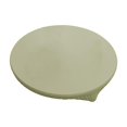 thumbnail image 1 of Mantel de mesa lavable, sencillo, a prueba de polvo, elástico, protector de mesa para decoración de bodas, picnics y fiestas. Verde Diámetro 60 cm, 1 of 8