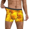 thumbnail image 2 of Kdxio Men's Boxer Briefs with 3D Sunflowers Print - Comfortable and Breathable Underwear for Everyday Wear, 2 of 7