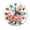 FFclock023, variant on ZXCXRQFa Grape Wine Bar Clock Wall Decor Battery Operated Floral Clocks Spring Wall Clocks Round Desk Clock 10 in Non Ticking Analog Bathroom Clocks