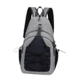 thumbnail image 3 of Mochila para hombre bolso de pecho cruzado gris Yinane, 3 of 8