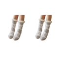 thumbnail image 2 of Minnieouse 3 pares de calcetines altos de invierno Cosplay sobre la rodilla Calcetín cálido Botas Mujer Calcetines hasta la rodilla Favores de Gris 2piezas, 2 of 6