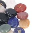 thumbnail image 1 of Décor de Méditation25 Pcs Rune Pierre Rune Pierres Sertie Rune Pierres Conception Élevée, 1 of 8