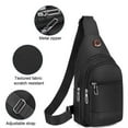 thumbnail image 6 of Elegant Choise Waterproof Men Women Sling Bag Chest Cross Body Travel Sport Small Shoulder Bag, 6 of 23