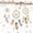 White Brown, variant on Homewish Dreamy Boho Dreamcatcher Twin Quilt Set,Watercolor Feathers Twin Coverlet Set,2-Piece