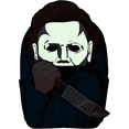 thumbnail image 2 of Loungefly Halloween Michael Myers Cosplay Glow Full-Size Backpack, 2 of 4
