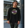 thumbnail image 2 of Nothing Is Over Quote Sweatshirt Men -Image by Shutterstock, Male Medium, 2 of 4