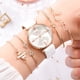 thumbnail image 1 of Relojes de pulsera para mujer CUARZO Tendencia de moda Fiesta Señoras Exquisito Reloj de cuarzo Pulsera Conjunto Reloj de moda, 1 of 3