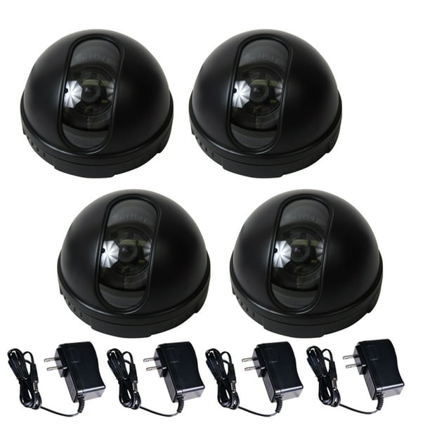 VideoSecu 4x Dome Indoor 1/3” CCD Security Camera Wide Angle View with