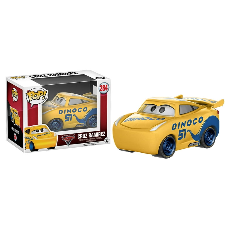 Funko Mania Funko Lightning McQueen Dinoco, SDCC Exclusive, Cars, Carros,  Disney, Relâmpago McQueen Funko Mania