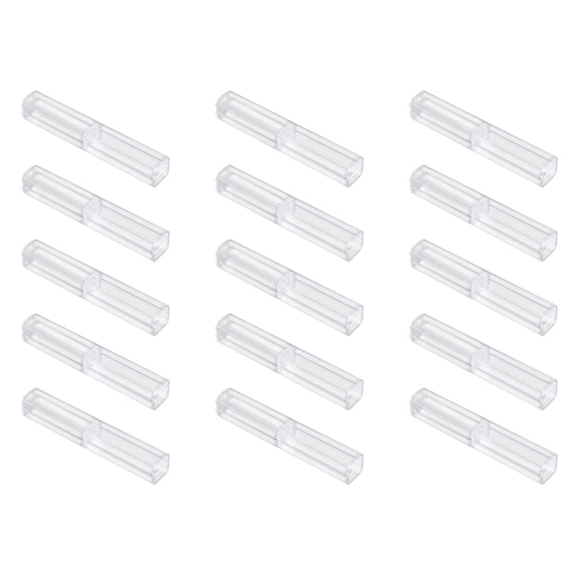 MasteelfCA 15pcs Clear Pen Case Ballpoint Pen Gift Box Pen Storage Case Gel Pen Box