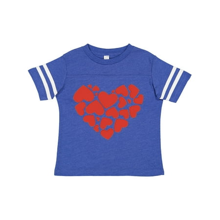 

Inktastic Love Hearts Red Hearts Valentine s Day Gift Toddler Toddler Girl T-Shirt