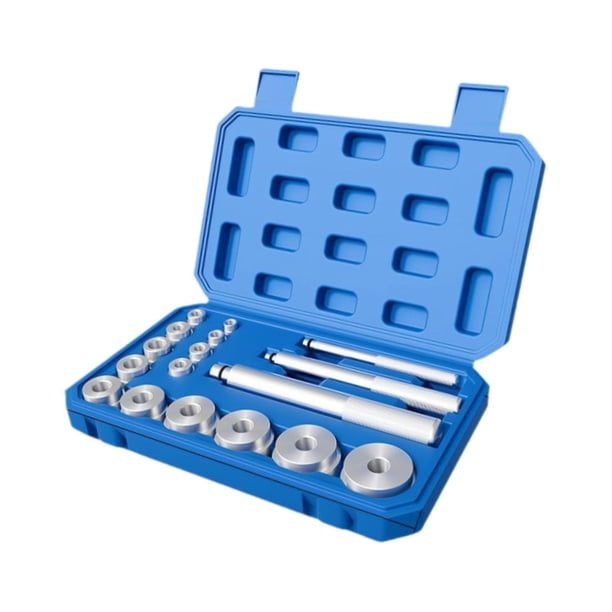 Kit de herramientas para prensar casquillos de cojinetes de buje para automóviles y camiones 17 piezas