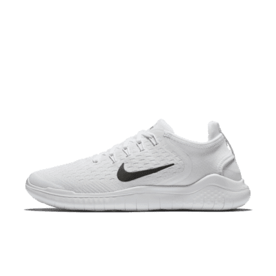 Nike Free RN 2018 Women's Running Shoes Color: White/Black Size: 11