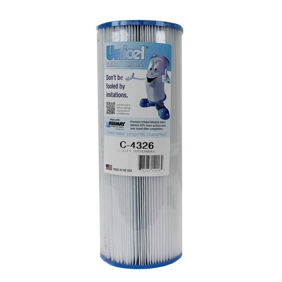 Unicel C-4326 Replacement 25 SqFt Pool Hot Tub Filter Cartridge, 106 Pleats