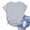 Gray women's knot front t-shirt a1, variant on Women's Summer T-Shirt Knot Front Short Sleeve Casual Top Round Neck Blouse Vacation Holiday Fashion Clothes, Gray M