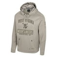 thumbnail image 3 of Men's Colosseum  Oatmeal West Virginia Mountaineers Operation Hat Trick Battalion Hoodie, 3 of 4