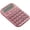 Pink, variant on Chinese Style Voice Calculator 12Digit Display,Cultural Design With Large Buttons for Office School Desk Calculator