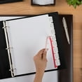 thumbnail image 7 of Avery 16-Tab Binder Dividers, Easy Print & Apply Clear Label Strip, Index Maker, White Tabs, 1 Set (13150), 7 of 7