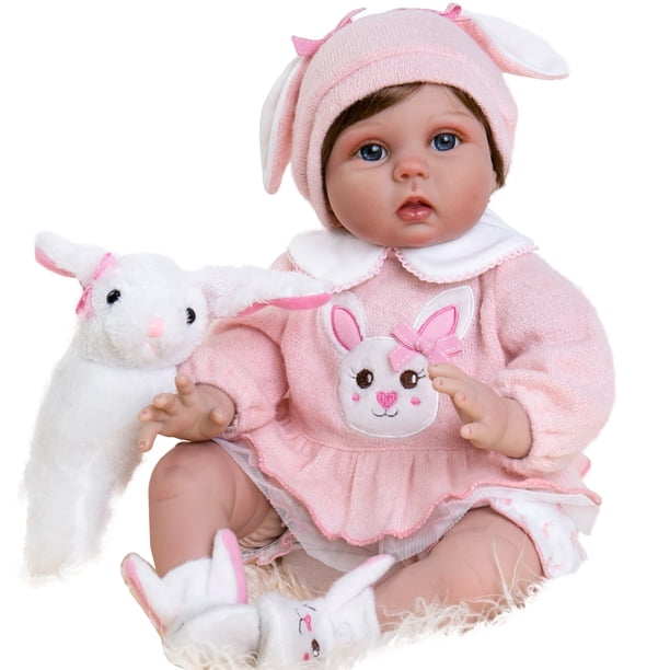 Aori Reborn Baby Dolls - Lifelike Girl Doll, Realistic Newborn Baby Doll with Feeding Toy, Gift Set for Kids 3+