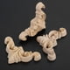 thumbnail image 2 of 20 piezas talladas sin pintar, muebles de madera europea, esquina de ventana, apliques de madera, figuritas de madera Orn, 2 of 3