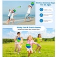 thumbnail image 3 of Toss and Catch Ball Game Outdoor Beach Pool Kids Toys Outside Lawn Yard Games for Girls Boys Toys Birthday Gift Easter Basket Stuffers, 3 of 7