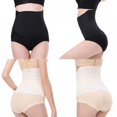 thumbnail image 6 of Postpartum Support Recovery Belly Wrap Waist/Pelvis Belt Body Shaper Postnatal Shapewear One Size Black, 6 of 6