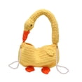 thumbnail image 4 of yuksok Goose Tote Bag Lightweight Pouch Trendy Novelty Cartoon Animal Crossbody Bag Yellow, 4 of 6