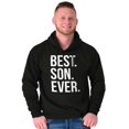 thumbnail image 4 of Best Son Ever Relatives Family Hoodie Hooded Sweatshirt Men Brisco Brands S, 4 of 6