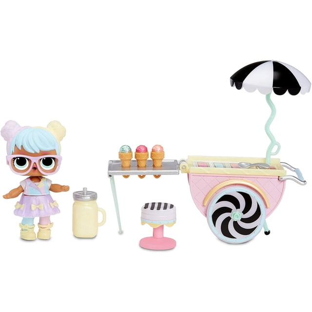 Muebles L.O.L. ¡Sorpresa! Tienda de helados con Bon & 10+ Sur