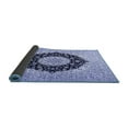 thumbnail image 2 of Ahgly Company Indoor Rectangle Medallion Blue Traditional Area Rugs, 5' x 7', 2 of 4