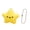 B, variant on Cartoon Star Plush Toy Soft Stuffed Toy Doll Backpack Purse Bag Squeak Pendant Christmas Decoration Party Gift