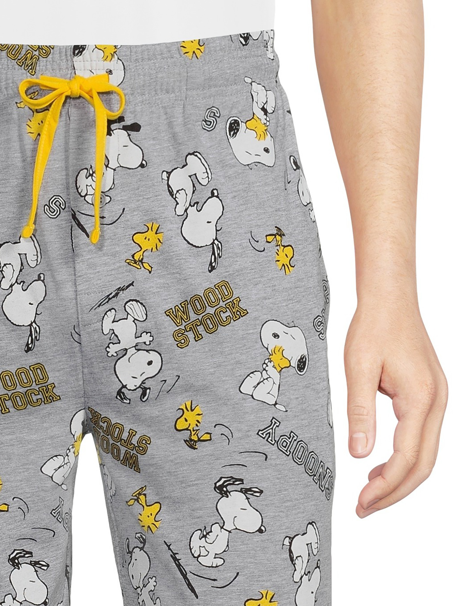 Peanuts Snoopy Men's and Big Men's Graphic Sleep Pants, Size S-2X
