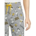 thumbnail image 4 of Peanuts Snoopy Men's and Big Men's Graphic Sleep Pants, Size S-2X, 4 of 5