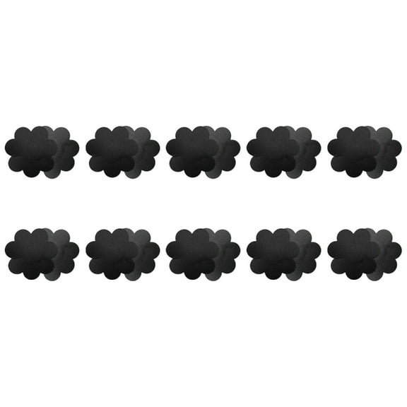 10 Pairs Womens Single Uses Nipple Covers Soft Adhesive Pasties For Under Sheer Tops Swimsuit And Formal Dresses