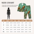 thumbnail image 4 of Sikiie Retro Birds Pajamas for Women Set, Womens Pajama Sets, Lounge Sets for Women, 2pjs for Women-Small, 4 of 7
