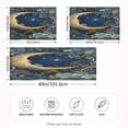 thumbnail image 2 of Ryvnso Satin Pillowcase Mandala Moon Flowers Pillow Cases Standard Size 26x20in, 2 of 6