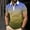 Brown, variant on HOMADLES Men's and Big Men's polo Shirts Soft Lapel Muscle polo Shirt Blue L