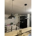 thumbnail image 6 of Industrial Black Pendant Barn Light Fixture with 39in Adjustable Cord Hanging Light Fixture Ceiling Light Fixture for Kitchen, Barn, Dining Room, Sink, 6 of 10