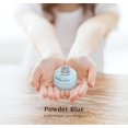 thumbnail image 3 of LAICAIW Velvet 3 Slots Jewelry Ring Box Engagement Wedding Box Keepsake Box Bridal Photo Ring Triple Slots Octagon (Powder Blue), 3 of 3