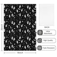 thumbnail image 2 of 4 Pcs Funny Kitchen Towels,Black White Halloween Hand Tarot Bat Pattern Microfiber Dish Towels,Kitchen Tea Towels,Kitchen Towel Set (18" X 26"), 2 of 7