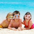 thumbnail image 4 of Kids Swim Goggles, Swim Mask with Nose Cover, Tempered Glass Snorkel Diving Mask for Youth Boys Girls Age 6-14, 4 of 4