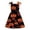 Orange-8, variant on WhouRiu Girls Halloween Graphic Dresses Sleeveless Crew Neck A Line Dress Kids Comfortable Cute Party Sundress,7-8 Years