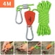 thumbnail image 3 of Suspensión de Cuerda de trinquete Cola Cuerda de viento de tienda 4mm 4m Verde Claro, 3 of 8
