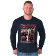 thumbnail image 3 of Retro Kanji Street Fighter Ryu Men's Long Sleeve Tee T Shirt Brisco Brands S, 3 of 6