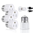 thumbnail image 1 of CUITING Adaptateur 3 Broches pour Ampoule E26/E27 & Rallonge, 1 of 6