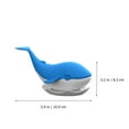 thumbnail image 2 of Miangastore Creative Tea Steeper with Lovely Whale Design Made from Safe Silicone for Home Use Blue, 2 of 8